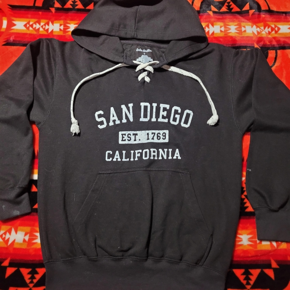 Hoodie. San Diego California hoodie. Jake Austin brand